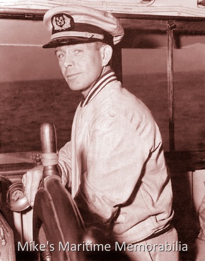 Captain Charles VanDerVoort, EFFORT, Brooklyn, NY – 1963 Captain Charles VanDerVoort is shown here at the helm of the "EFFORT" in 1963. Captain VanDerVoort was the son-in-law of Captain Fred Wrege and took over the helm of the "EFFORT" when Captain Fred passed away in 1961. Captain VanDerVoort was a World War II veteran and served as a Staff Sergeant in 'E' Company of the elite 5th Ranger Battalion. He saw action on D-Day at Omaha Beach in Normandy and participated in the Battle of the Bulge. Captain VanDerVoort passed away in 1965 marking the end of the "EFFORT" party boats that were a fixture at Sheepshead Bay for over 50 years. Photo courtesy of the Captain Fred Wrege and Captain Charles VanDerVoort Families.