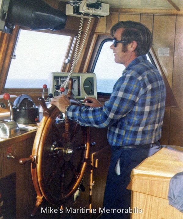 Captain Robert "Bobby" Bogan Sr., Point Pleasant Beach, NJ – 1976 Captain Bobby Bogan Sr. at the helm of the "GAMBLER" in 1976. Captain Bobby operated the first two "GAMBLER" named vessels from Point Pleasant Beach, New Jersey and his son, Captain Bobby Bogan Jr. continues in his dad's footsteps with the third and current "GAMBLER". Captain Bobby Sr. is the son of Captain Jack Bogan and the brother of Captain John Bogan Jr. of the "SHAMROCK".
